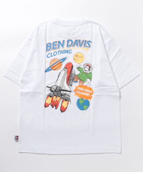 BEN DAVIS(ベンデイビス)の「【BEN DAVIS/ベンデイビス】バックプリント ワンポイントブランドロゴ Tシャツ Y2K(Tシャツ/カットソー・メンズ・チャコールグレー/ホワイト/オフホワイト/ピンク/ブルー/グリーン/その他/ホワイト系その他・SMALL/MEDIUM/LARGE/X-LARGE)」の8枚目の写真