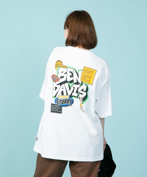 BEN DAVIS(ベンデイビス)の「【BEN DAVIS/ベンデイビス】バックプリント ワンポイントブランドロゴ Tシャツ Y2K(Tシャツ/カットソー・メンズ・チャコールグレー/ホワイト/オフホワイト/ピンク/ブルー/グリーン/その他/ホワイト系その他・SMALL/MEDIUM/LARGE/X-LARGE)」の16枚目の写真