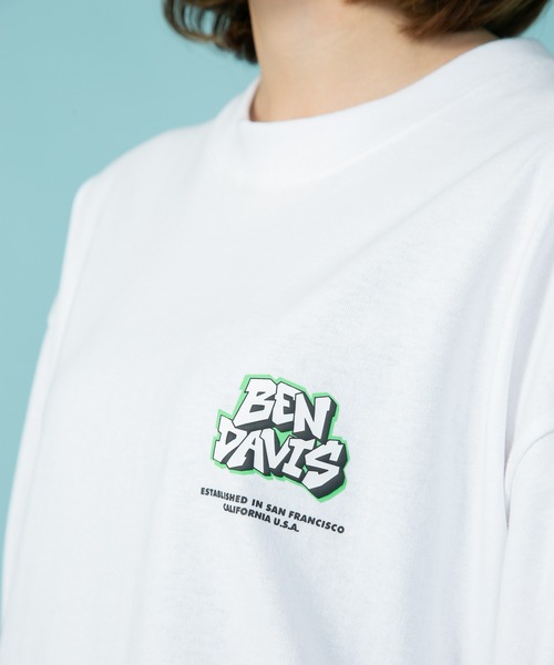 BEN DAVIS(ベンデイビス)の「【BEN DAVIS/ベンデイビス】バックプリント ワンポイントブランドロゴ Tシャツ Y2K(Tシャツ/カットソー・メンズ・チャコールグレー/ホワイト/オフホワイト/ピンク/ブルー/グリーン/その他/ホワイト系その他・SMALL/MEDIUM/LARGE/X-LARGE)」の18枚目の写真