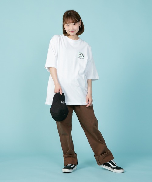BEN DAVIS(ベンデイビス)の「【BEN DAVIS/ベンデイビス】バックプリント ワンポイントブランドロゴ Tシャツ Y2K(Tシャツ/カットソー・メンズ・チャコールグレー/ホワイト/オフホワイト/ピンク/ブルー/グリーン/その他/ホワイト系その他・SMALL/MEDIUM/LARGE/X-LARGE)」の12枚目の写真