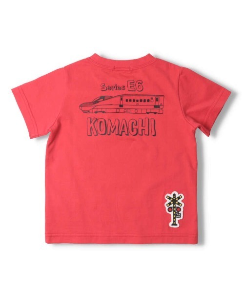 Moujonjon(ムージョンジョン)の「新幹線電車プリント半袖Tシャツ(Tシャツ/カットソー・キッズ・エメラルド/グレー/レッド・90/100/110/120/130)」の7枚目の写真