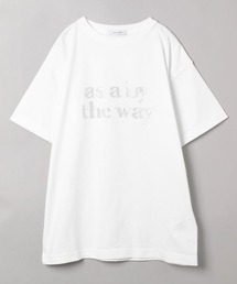 JEANASIS | ラインストーンロゴTEE/197809(Tシャツ/カットソー)