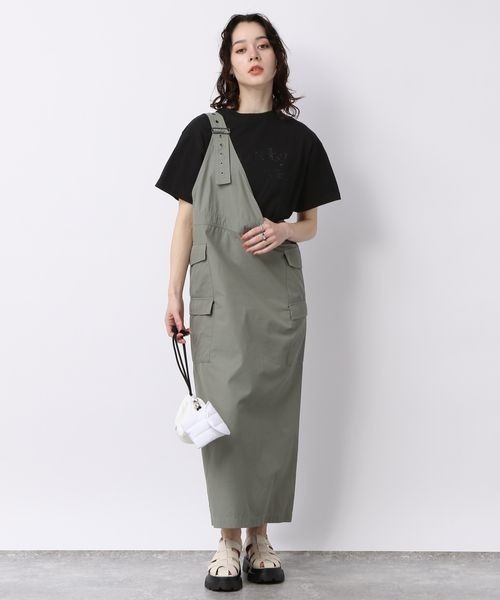 JEANASIS(ジーナシス)の「ラインストーンロゴTEE/197809(Tシャツ/カットソー・レディース・ホワイト/ブラック・FREE)」の18枚目の写真