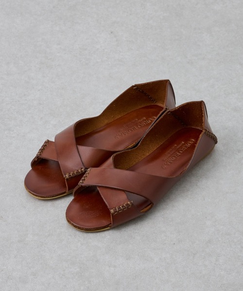 BEARDSLEY（ビアズリー）の「《CORSO ROMA /35～40サイズ》レザーサンダル（サンダル・レディース・シルバー/ブラウン・40/36/37/38/39/35）」の12枚目の写真