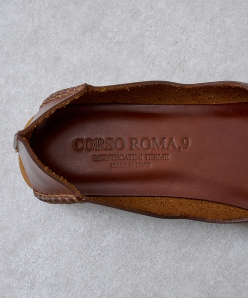 BEARDSLEY（ビアズリー）の「《CORSO ROMA /35～40サイズ》レザーサンダル（サンダル・レディース・シルバー/ブラウン・40/36/37/38/39/35）」の15枚目の写真