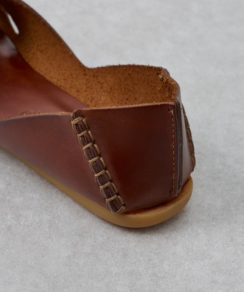 BEARDSLEY（ビアズリー）の「《CORSO ROMA /35～40サイズ》レザーサンダル（サンダル・レディース・シルバー/ブラウン・40/36/37/38/39/35）」の18枚目の写真