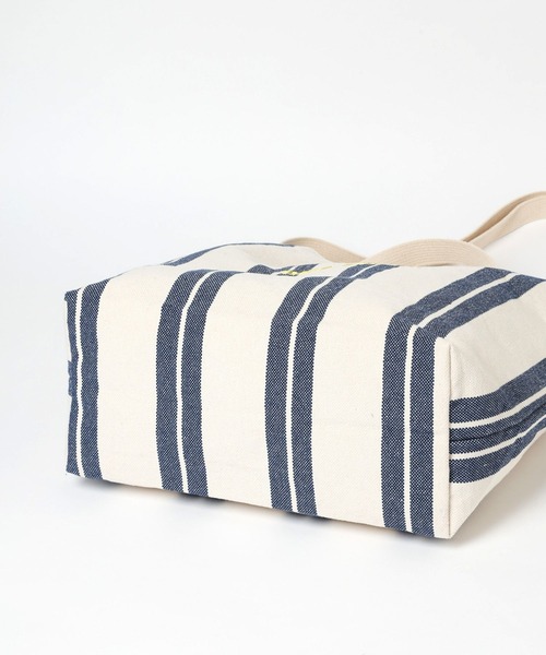 niko and...（ニコアンド）の「ニコロゴストライプ2WAYトートバッグ【ニコロゴトート】（トートバッグ・レディース・オレンジ/ブルー・0）」の14枚目の写真