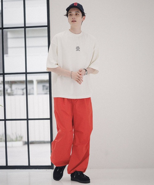 RAGEBLUE（レイジブルー）の「スムースフラワーフォトプリントTシャツ（Tシャツ/カットソー・メンズ・ホワイト/スミクロ/グリーン・SMALL/MEDIUM/LARGE）」の4枚目の写真