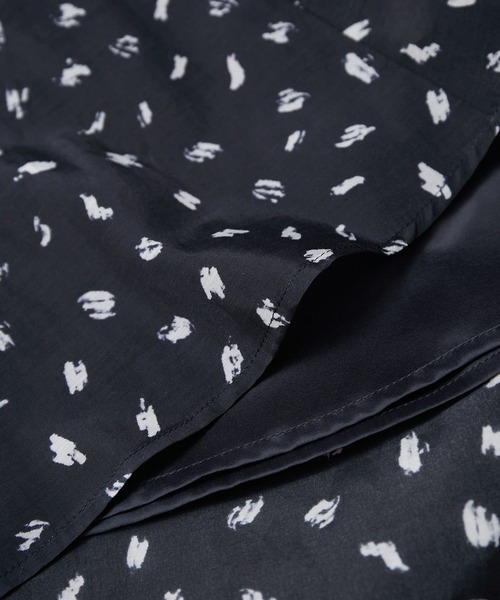 ROPE'（ロペ）の「【雑誌掲載】【洗える】プリントマーメイドスカート/セットアップ対応（スカート・レディース・ダークパープル/ブラック/ホワイト・38/36）」の18枚目の写真