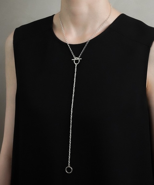 【ISOLATION 】コンビネーション マンテルネックレスロングシルバー925 ISOLATION（アイソレーション）の「【ISOLATION / アイソレーション