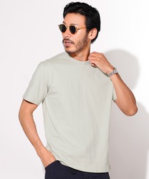 コットン クルーネック 半袖無地 Tシャツ カットソー
