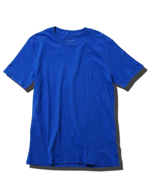 jiggys shop(ジギーズショップ)の「コットン クルーネック 半袖無地 Tシャツ カットソー(Tシャツ/カットソー・メンズ・ブラック/ロイヤルブルー/ホワイト/ネイビー/ミックスグレー/グレー/カーキ・X-LARGE/MEDIUM/XX-LARGE/LARGE/SMALL)」の16枚目の写真