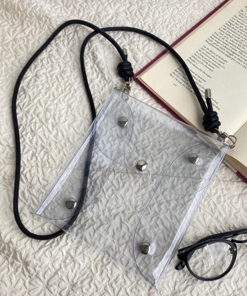 WEGO（ウィゴー）の「WEGO/マルチストラップクリアミニショルダー（ショルダーバッグ・レディース・その他4/その他1/その他3/その他5/その他2・FREE）」の2枚目の写真