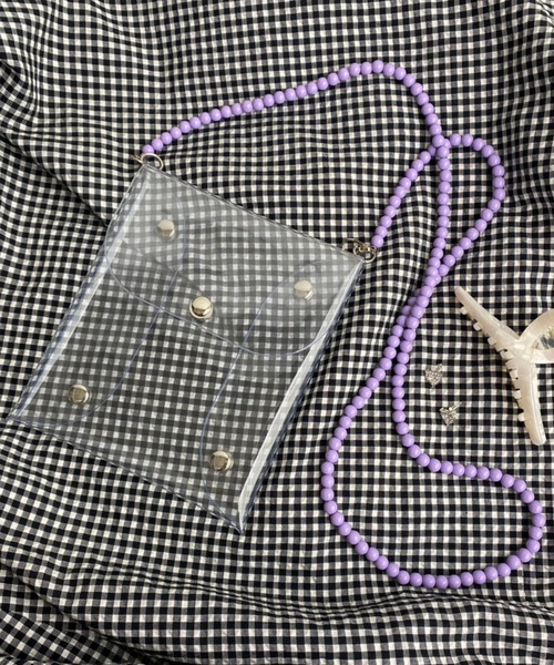 WEGO（ウィゴー）の「WEGO/マルチストラップクリアミニショルダー（ショルダーバッグ・レディース・その他4/その他1/その他3/その他5/その他2・FREE）」の5枚目の写真