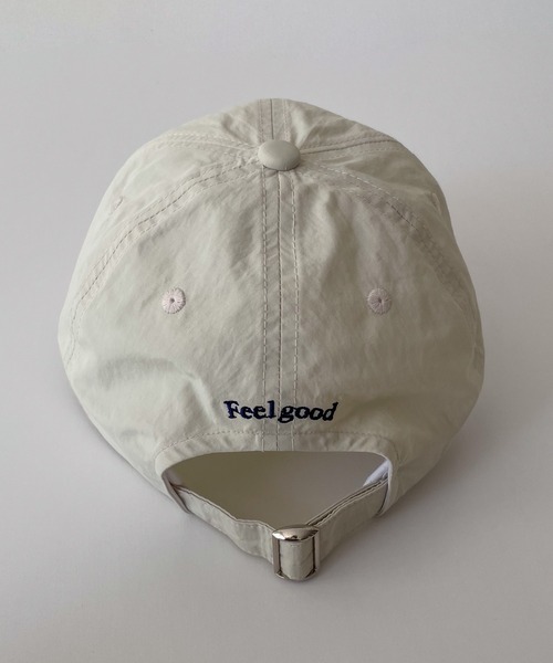 CANAL JEAN（キャナルジーン）の「smileyranna "WEEKDAY"刺繍ナイロンCAP（キャップ・レディース・クリーム・ONE SIZE）」の9枚目の写真