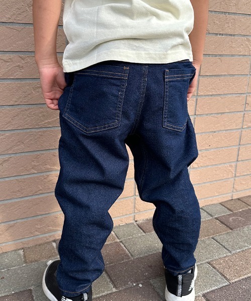 petit main（プティマイン）の「テーパードデニムパンツ（デニムパンツ・キッズ・ライトブルー/ネイビー/ブラック・110cm/90cm/120cm/100cm/130cm）」の13枚目の写真