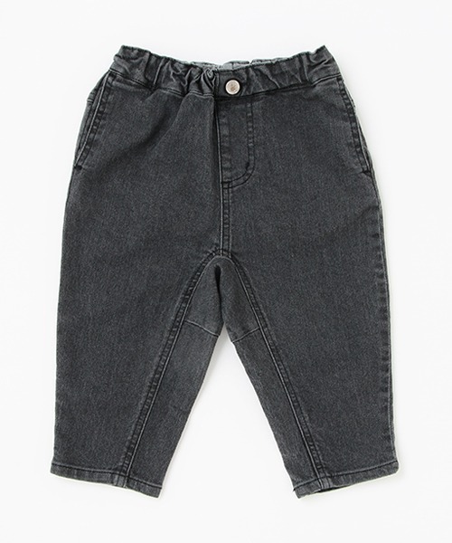 petit main（プティマイン）の「テーパードデニムパンツ（デニムパンツ・キッズ・ライトブルー/ネイビー/ブラック・110cm/90cm/120cm/100cm/130cm）」の5枚目の写真