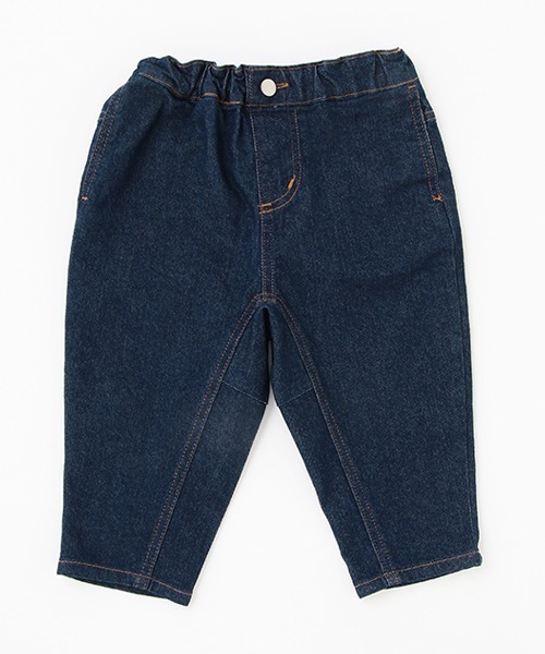 petit main（プティマイン）の「テーパードデニムパンツ（デニムパンツ・キッズ・ライトブルー/ネイビー/ブラック・110cm/90cm/120cm/100cm/130cm）」の6枚目の写真