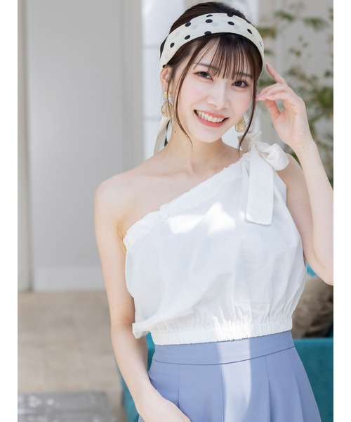 DURAS（デュラス）の「タック入りワイドパンツ（その他パンツ・レディース・ブルー/ブラック/ホワイト・FREE）」の15枚目の写真