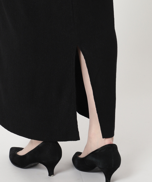 JOURNAL STANDARD relume（ジャーナルスタンダード　レリューム）の「ジャガードキャミワンピース（ワンピース・レディース・ブラック/オリーブ・FREE）」の11枚目の写真