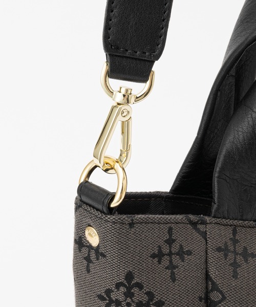 russet（ラシット）の「ノットデザイン2WAYトートバッグ(CE-1091)（トートバッグ・レディース・グレー/ライトグレー/ベージュ・FREE）」の21枚目の写真