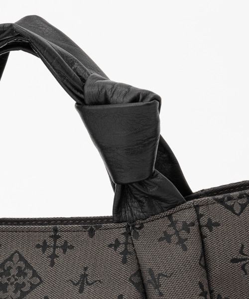 russet（ラシット）の「ノットデザイン2WAYトートバッグ(CE-1091)（トートバッグ・レディース・グレー/ライトグレー/ベージュ・FREE）」の14枚目の写真