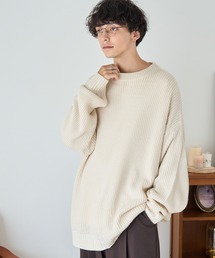 WEGO | WEGO/【23年秋冬新作】ルーズフィットプルオーバー(ニット/セーター)