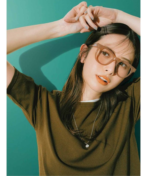 IEDIT（イディット）の「ＩＥＤＩＴ　Ｔシャツライクに着たい　接触冷感が心地よいシャリ感シンプルニット（ニット/セーター・レディース・ライトグレー/カーキ/ブラック・SMALL/MEDIUM/LARGE/X-LARGE/XX-LARGE/XXX-LARGE）」の6枚目の写真