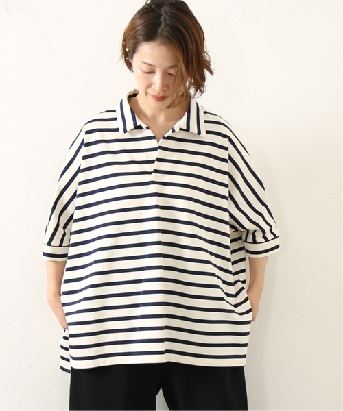 美品 2023ss LUXE ジャーナル デラヴェジャージー ポロプルオーバー 追加》デラヴェジャージー ポロプルオーバー（Tシャツ