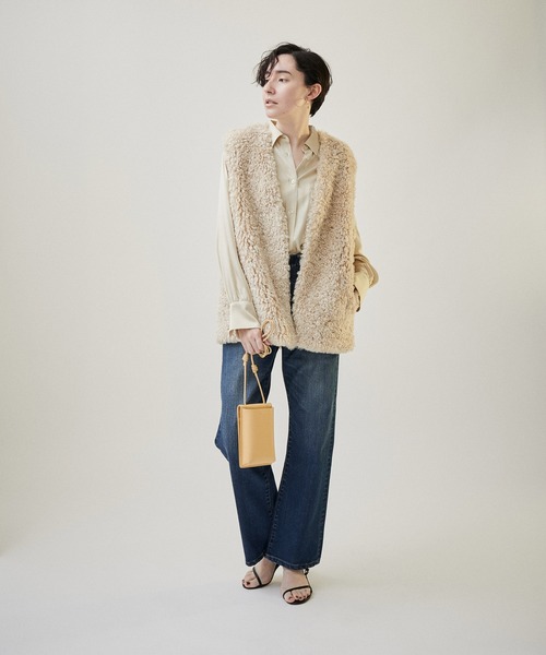 SALON adam et rope'（サロン アダム エ ロペ）の「スマホウォレットショルダー/ミニウォレット（ショルダーバッグ・レディース・ブラック/パープル/イエロー・FREE）」の13枚目の写真