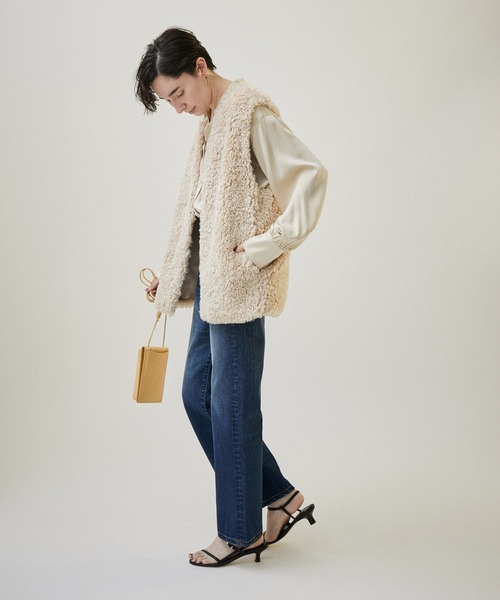 SALON adam et rope'（サロン アダム エ ロペ）の「スマホウォレットショルダー/ミニウォレット（ショルダーバッグ・レディース・ブラック/パープル/イエロー・FREE）」の14枚目の写真