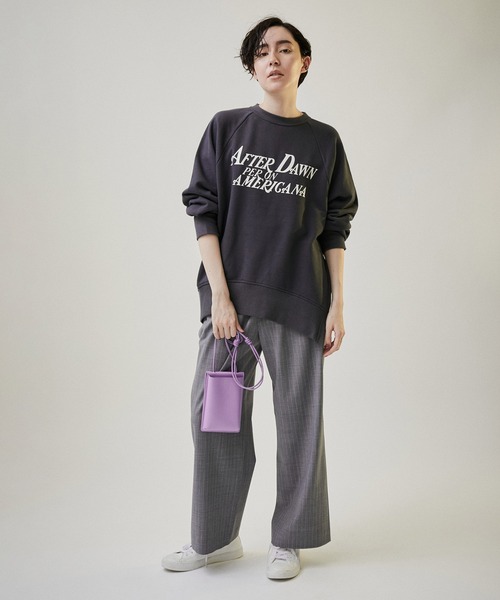 SALON adam et rope'（サロン アダム エ ロペ）の「スマホウォレットショルダー/ミニウォレット（ショルダーバッグ・レディース・ブラック/パープル/イエロー・FREE）」の8枚目の写真