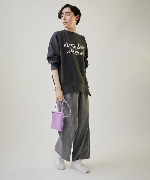 SALON adam et rope'（サロン アダム エ ロペ）の「スマホウォレットショルダー/ミニウォレット（ショルダーバッグ・レディース・ブラック/パープル/イエロー・FREE）」の9枚目の写真