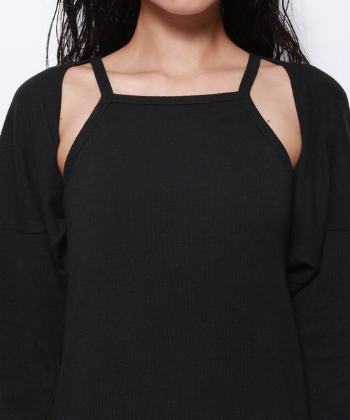 FOREVER 21(フォーエバー トゥエンティーワン)の「【セットアイテム】ボレロセットキャミリブワンピース(ワンピース・レディース・ブラック/グリーン・SMALL/MEDIUM/LARGE)」の18枚目の写真