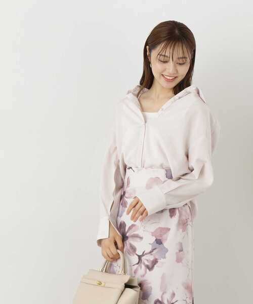 PROPORTION BODY DRESSING(プロポーションボディドレッシング)の「2WAYスリーブシャツ / 1213210803(シャツ/ブラウス・レディース・グレー/ホワイト/ブルー・FREE)」の6枚目の写真