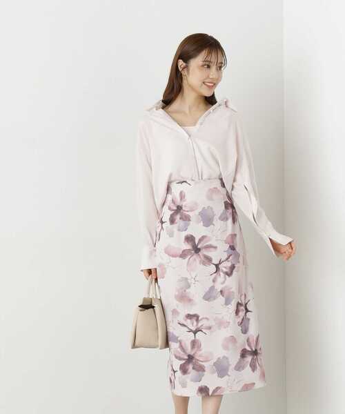 PROPORTION BODY DRESSING(プロポーションボディドレッシング)の「2WAYスリーブシャツ / 1213210803(シャツ/ブラウス・レディース・グレー/ホワイト/ブルー・FREE)」の7枚目の写真