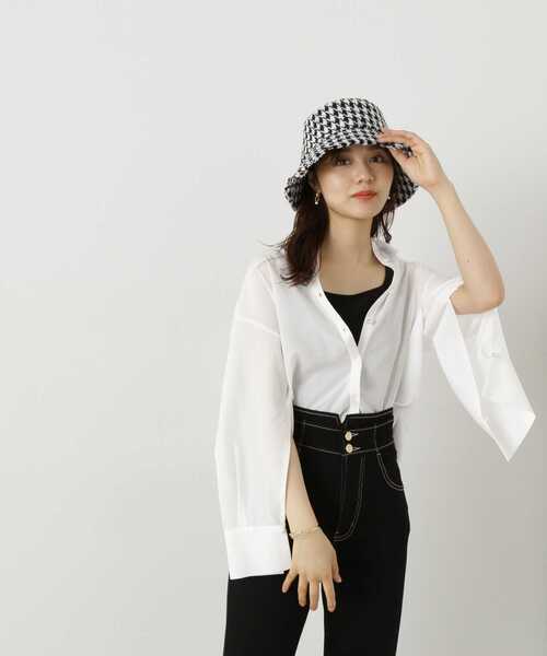 PROPORTION BODY DRESSING(プロポーションボディドレッシング)の「2WAYスリーブシャツ / 1213210803(シャツ/ブラウス・レディース・グレー/ホワイト/ブルー・FREE)」の13枚目の写真