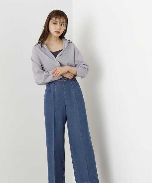 PROPORTION BODY DRESSING(プロポーションボディドレッシング)の「2WAYスリーブシャツ / 1213210803(シャツ/ブラウス・レディース・グレー/ホワイト/ブルー・FREE)」の18枚目の写真