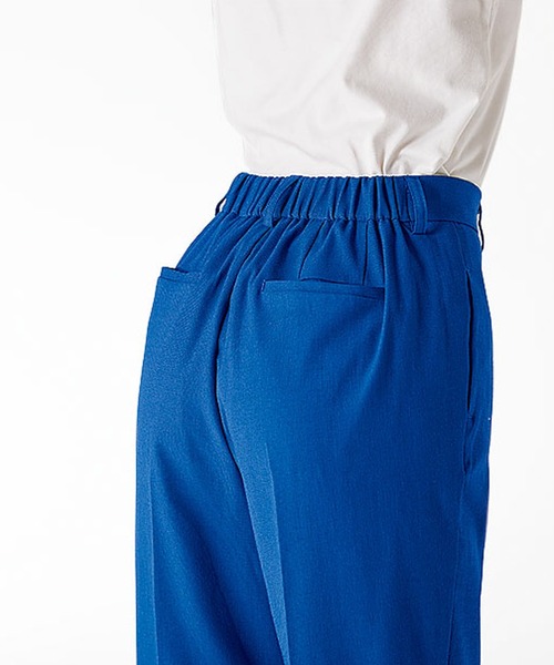 BELLUNA PLUS(ベルーナ)の「SOLOTEX(R)美脚見えパンツ62丈(その他パンツ・レディース・ロイヤルブルー/オレンジ/ネイビー/アイボリー・SMALL/LARGE/MEDIUM/X-LARGE)」の7枚目の写真