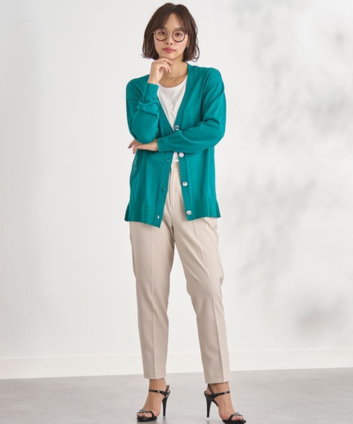 BELLUNA PLUS(ベルーナ)の「SOLOTEX(R)美脚見えパンツ62丈(その他パンツ・レディース・ロイヤルブルー/オレンジ/ネイビー/アイボリー・SMALL/LARGE/MEDIUM/X-LARGE)」の13枚目の写真