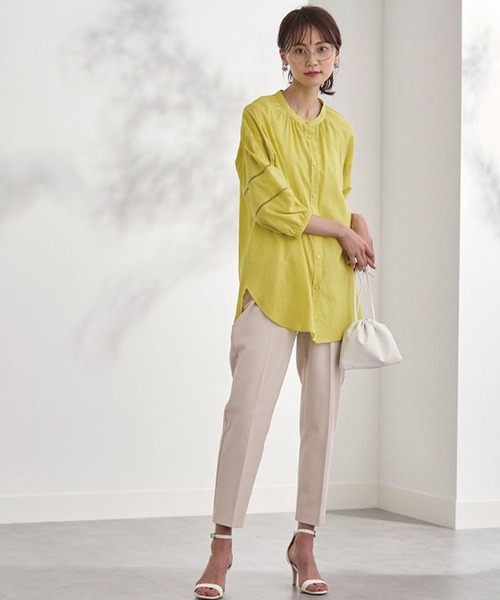 BELLUNA PLUS(ベルーナ)の「SOLOTEX(R)美脚見えパンツ62丈(その他パンツ・レディース・ロイヤルブルー/オレンジ/ネイビー/アイボリー・SMALL/LARGE/MEDIUM/X-LARGE)」の16枚目の写真