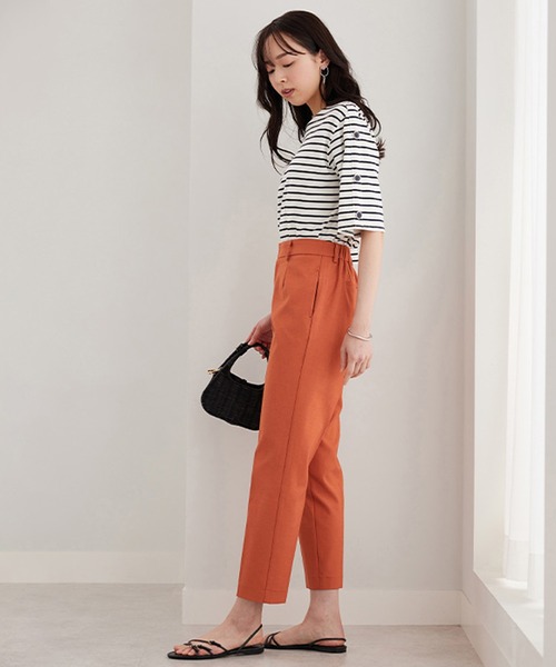 BELLUNA PLUS(ベルーナ)の「SOLOTEX(R)美脚見えパンツ62丈(その他パンツ・レディース・ロイヤルブルー/オレンジ/ネイビー/アイボリー・SMALL/LARGE/MEDIUM/X-LARGE)」の22枚目の写真