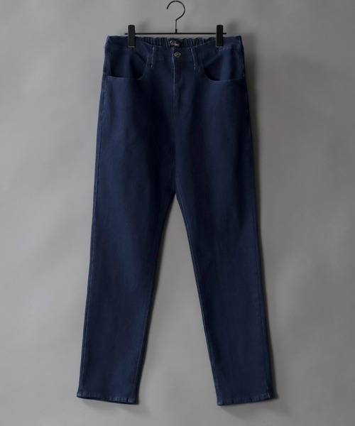 SITRY(シトリー)の「super stretch denim standard tapered pants/スーパーストレッチ デニム スタンダード テーパードパンツ(デニムパンツ・メンズ・ワンウォッシュ/ブラック系その他/ブラック・M/L/LL/S)」の11枚目の写真