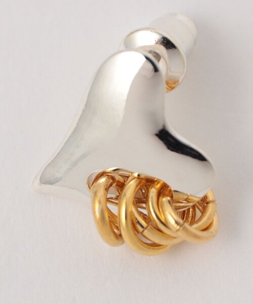 LAPUIS（ラピュイ）の「＜LAPUIS＞Coil Heart ピアス（ピアス（両耳用）・レディース・その他1・FREE）」の6枚目の写真