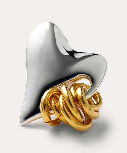 LAPUIS（ラピュイ）の「＜LAPUIS＞Coil Heart ピアス（ピアス（両耳用）・レディース・その他1・FREE）」の9枚目の写真