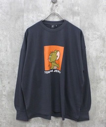 TOM&JERRY　トム＆ジェリー　BIG　長袖Tシャツ