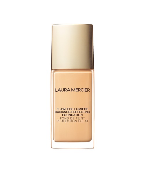 LAURA MERCIER(ローラメルシエ)の「フローレス ルミエール ラディアンス パーフェクティング ファンデーション(ファンデーション・レディース・3C1 DUNE やや赤みよりで濃い めのオークル/2W1 MACADAMIA中間的なベージュオークル/1W1 IVORY 明るめのベージュオークル/1N2 VANILLE 明るめのオークル/1C1 SHELL 明るめのピンクオークル/2N1 CASHEW 中間的な明るさのオークル/1N1 CREME やや黄みよりで明るめのオークル・FREE)」の2枚目の写真