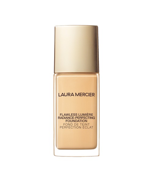 LAURA MERCIER(ローラメルシエ)の「フローレス ルミエール ラディアンス パーフェクティング ファンデーション(ファンデーション・レディース・3C1 DUNE やや赤みよりで濃い めのオークル/2W1 MACADAMIA中間的なベージュオークル/1W1 IVORY 明るめのベージュオークル/1N2 VANILLE 明るめのオークル/1C1 SHELL 明るめのピンクオークル/2N1 CASHEW 中間的な明るさのオークル/1N1 CREME やや黄みよりで明るめのオークル・FREE)」の5枚目の写真