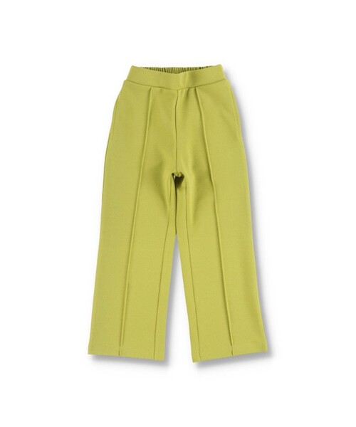 BRANSHES（ブランシェス）の「センタープレス風ロングパンツ（その他パンツ・キッズ・マスタード/ブラック/オレンジ・140/130/150/120/100/90/110）」の2枚目の写真