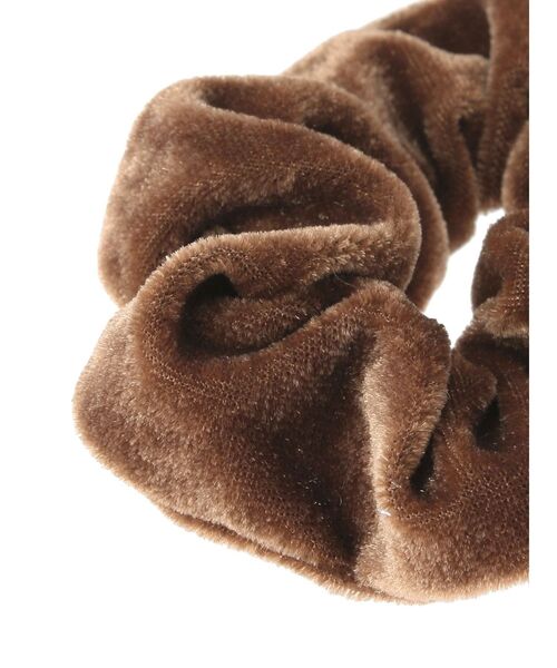 RESEXXY（リゼクシー）の「ベロアシュシュ（シュシュ・レディース・ブラウン/ブラック/アイボリー・FREE）」の10枚目の写真